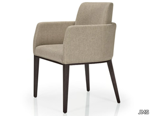 AGGY M1175C - Fabric chair with armrests _ JMS