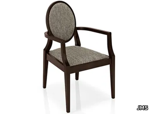 MONOLISA - Fabric chair with armrests _ JMS