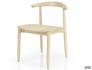 JOANNA - Wooden restaurant chair open back _ JMS