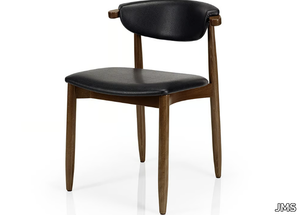 JOANNA - Leather restaurant chair _ JMS