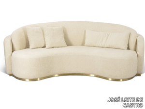 TAGARA - Curved 4 seater fabric sofa _ JOSÉ LEITE DE CASTRO