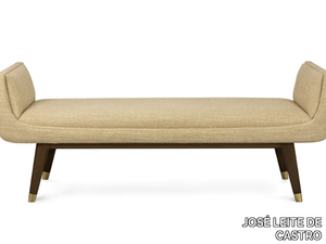 FUGI - Upholstered fabric bench _ JOSÉ LEITE DE CASTRO