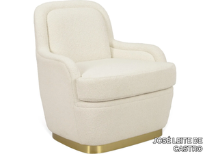HUNTER - Fabric easy chair with armrests _ JOSÉ LEITE DE CASTRO