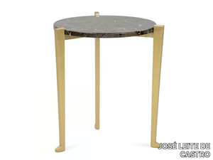 BRUF - Round marble coffee table _ JOSÉ LEITE DE CASTRO
