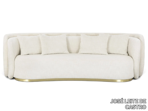 CURVINA - Curved 3 seater fabric sofa _ JOSÉ LEITE DE CASTRO