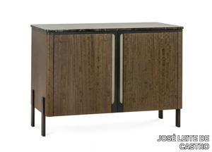 DHARMA I - Eucalyptus highboard with doors _ JOSÉ LEITE DE CASTRO