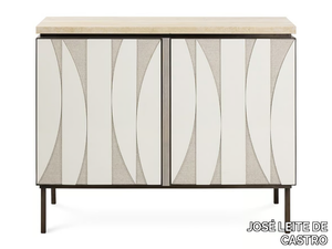 SIGMA 1 - Oak sideboard with doors _ JOSÉ LEITE DE CASTRO