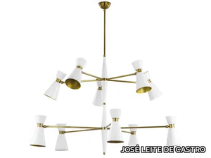 MOON - Brass chandelier _ JOSÉ LEITE DE CASTRO