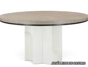 HESTIA - Round oak dining table _ JOSÉ LEITE DE CASTRO