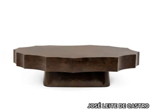 PAMELA - Rectangular walnut coffee table _ JOSÉ LEITE DE CASTRO