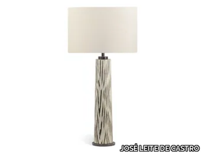 TOTEM ZEBRA - Zebrano table lamp _ JOSÉ LEITE DE CASTRO