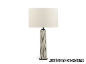 TOTEM ZEBRA - Zebrano table lamp _ JOSÉ LEITE DE CASTRO