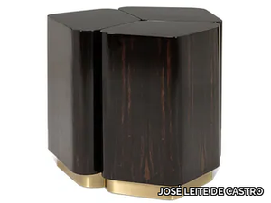 MONTI - Tall modular ebony coffee table _ JOSÉ LEITE DE CASTRO