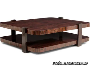TWICE - Low rectangular ebony coffee table _ JOSÉ LEITE DE CASTRO