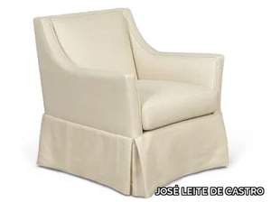 TABAC 1 - Fabric armchair with armrests _ JOSÉ LEITE DE CASTRO