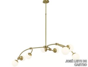 LC 3 - Brass ceiling lamp _ JOSÉ LEITE DE CASTRO