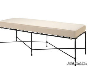 AMALFI - Stainless steel backless bench _ JANUS et Cie