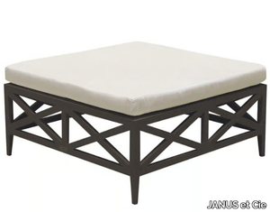 AZIMUTH CROSS - Powder coated aluminium footstool _ JANUS et Cie