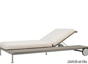 GINA - Recliner polyolefin yarn rope sun lounger _ JANUS et Cie