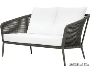 KNOT - 2 seater olefin rope sofa _ JANUS et Cie