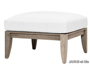 RELAIS - Teak footstool _ JANUS et Cie