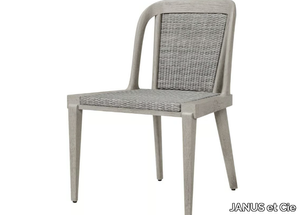 ROCK GARDEN - Teak and JanusFiber® garden chair _ JANUS et Cie