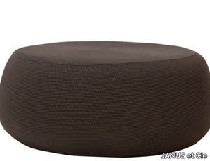 BON VIVANT GRANDE - Round polypropylene garden pouf _ JANUS et Cie