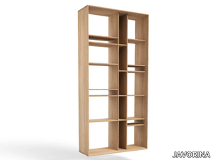 LINK+ - Open solid wood bookcase _ JAVORINA