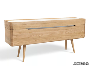 TERRA - Wooden sideboard with doors _ JAVORINA