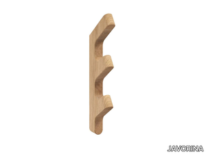 TVAR 3 - Wall-mounted wooden coat rack _ JAVORINA