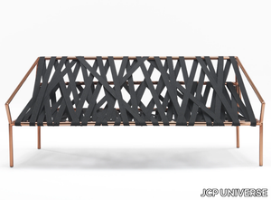 LIGOMANCER - 2 seater sofa in metal and elastic bands _ JCP UNIVERSE