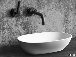 AMSTERDAM - Countertop oval washbasin _ JEE-O