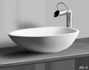 ELAINE - Countertop oval washbasin _ JEE-O