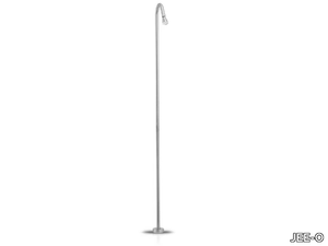 SLIMLINE SHOWER 01 - Floor standing stainless steel shower panel _ JEE-O