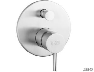 SLIMLINE MIXER 02 - Stainless steel shower mixer with diverter _ JEE-O