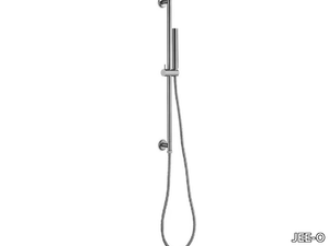 SLIMLINE WALL SHOWER BAR - Stainless steel shower wallbar with hand shower _ JEE-O