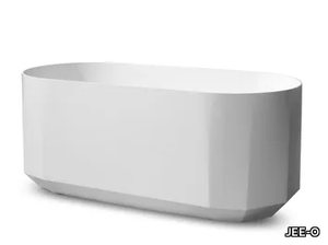 BLOOM BATH - Freestanding oval resin bathtub _ JEE-O