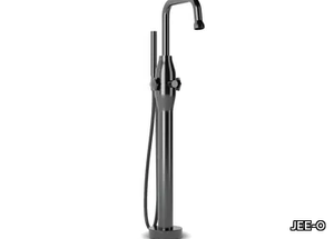 BLOOM BATH MIXER - Stainless steel bathtub mixer with hand shower _ JEE-O