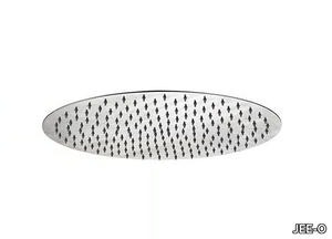 SLIMLINE SHOWER HEAD LARGE - Round stainless steel overhead shower _ JEE-O