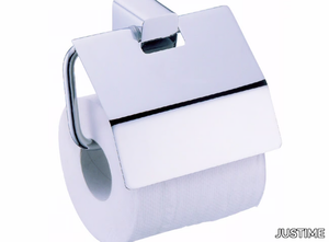 MARK - Chromed brass toilet roll holder _ JUSTIME