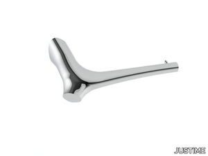 NATURE - Chromed brass toilet roll holder _ JUSTIME