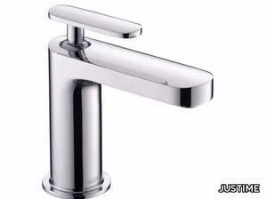 CHARMING PLUS - Countertop single handle chromed brass washbasin mixer _ JUSTIME