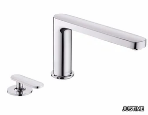 CHARMING PLUS - 2 hole single handle chromed brass bathtub mixer _ JUSTIME