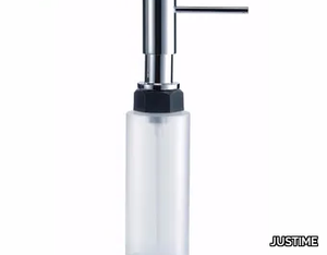 STILL ONE - Chromed brass Bathroom soap dispenser _ JUSTIME