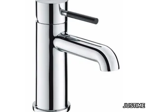 PAN I - Countertop single handle chromed brass washbasin mixer _ JUSTIME