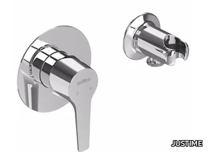 NATURE - Single handle chromed brass shower mixer _ JUSTIME