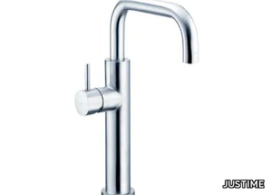 STILL ONE - Chromed brass washbasin mixer _ JUSTIME