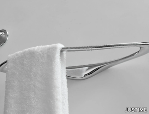 ETHER - Chromed brass towel bar _ JUSTIME