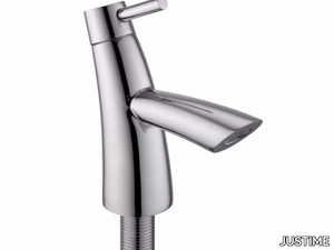 TAI CHI - Countertop single handle 1 hole chromed brass washbasin mixer _ JUSTIME