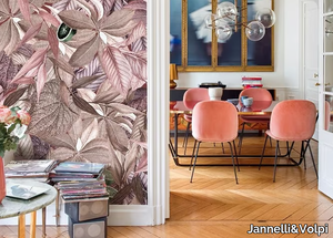 AMALFI - Digital printing wallpaper with floral pattern _ Jannelli&Volpi